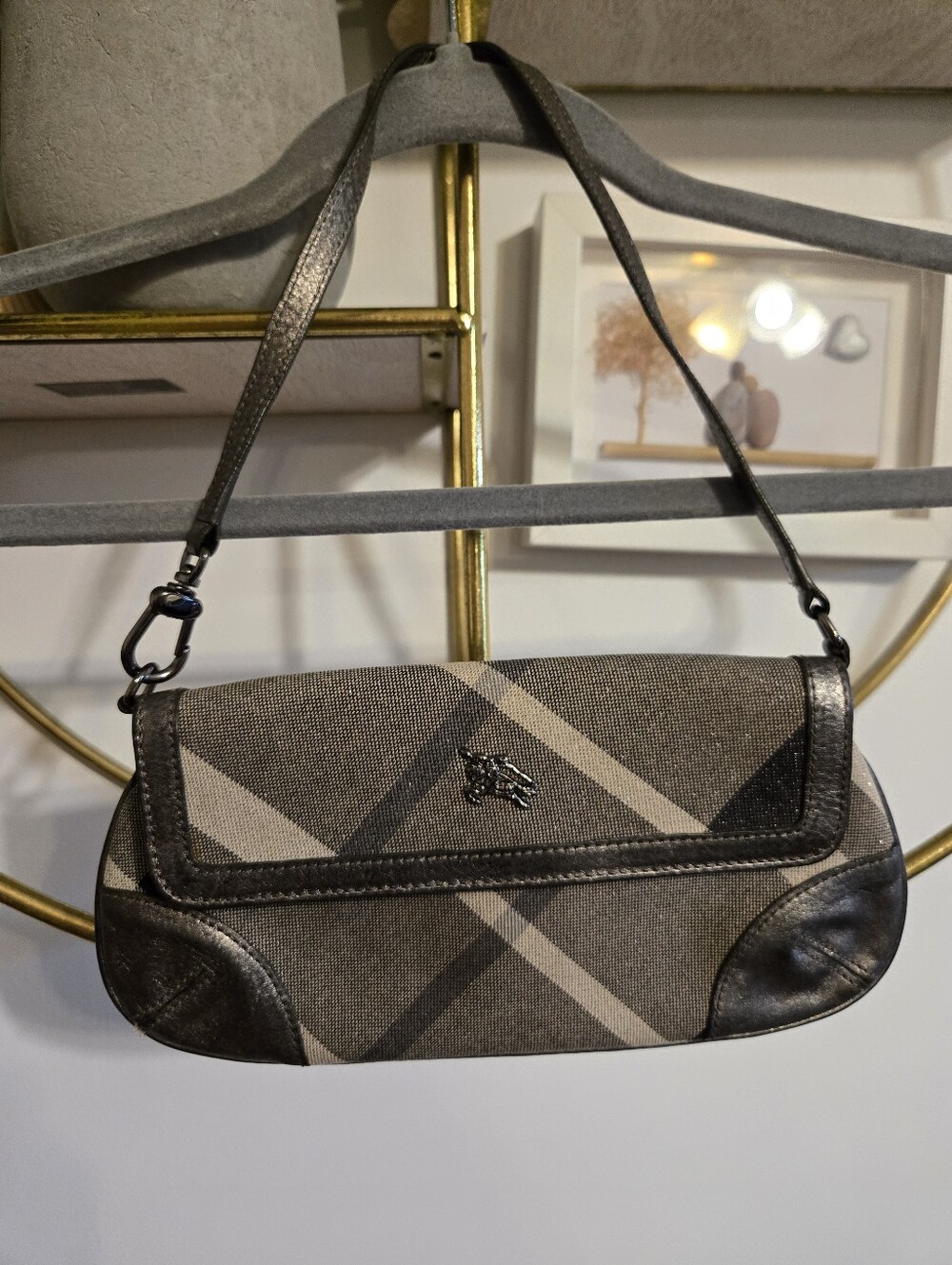 Vintage Burberry Wristlet